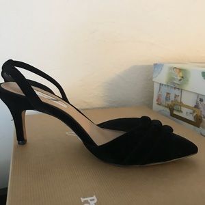 INC Black Velvet Dress Shoes size 5.5